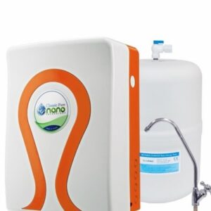جهاز تحلية نانو ٦ مراحل (مغلق)بهيكل بلاستيك لايصدا وبمعالج أملاح امريكي ٧٥جالون
