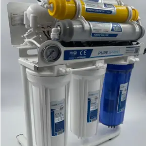 محطة ٧ مراحل بنظام نانو سلفر بساعة ضغط وقاعدة